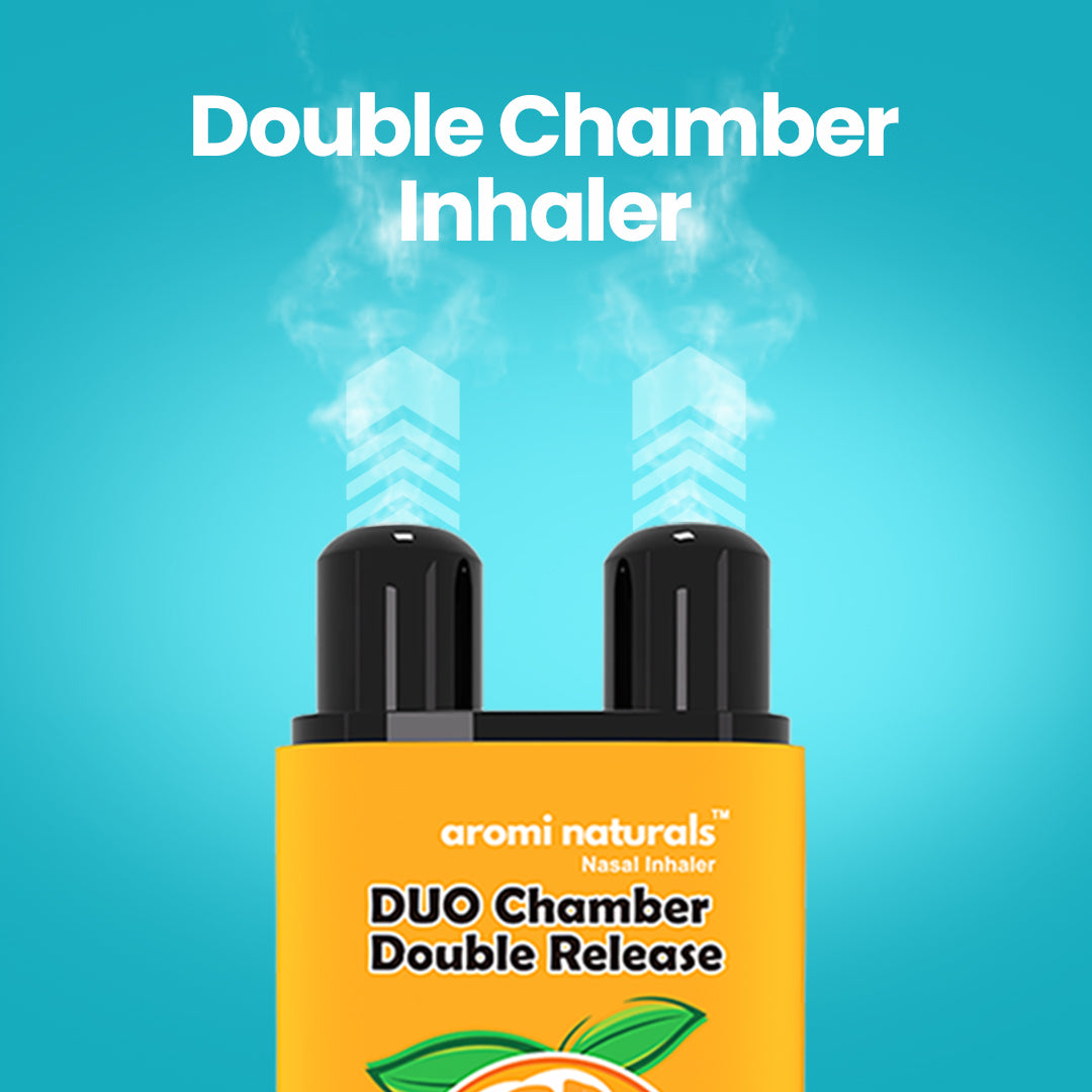 Duo Chamber Nasal Inhaler – Fruit & Mint Variety Pack