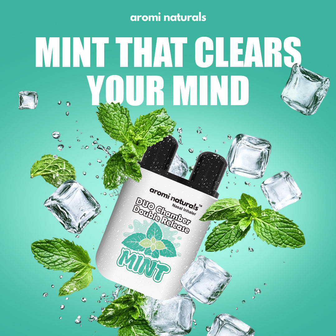 Duo Chamber Nasal Inhaler – Fruit & Mint Variety Pack
