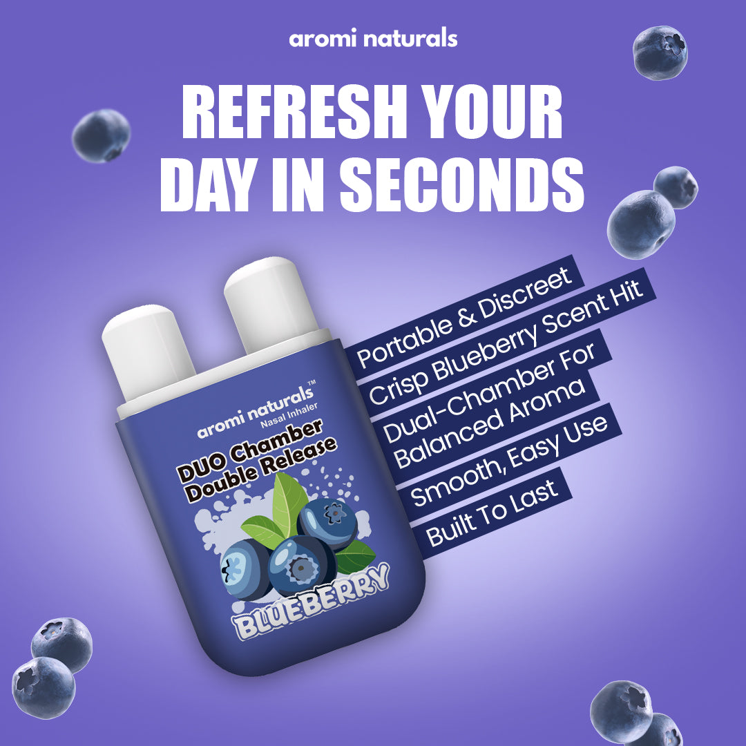 Duo Chamber Nasal Inhaler – Fruit & Mint Variety Pack